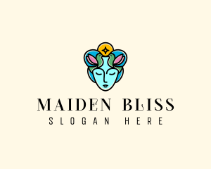 Nature Deity Mother Goddess logo design