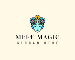 Nature Deity Mother Goddess logo design