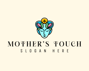 Nature Deity Mother Goddess logo design