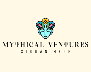 Nature Deity Mother Goddess logo design