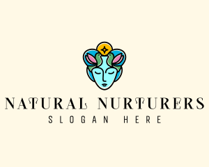 Nature Deity Mother Goddess logo design