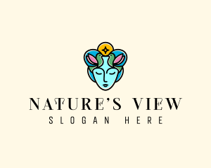 Nature Deity Mother Goddess logo design