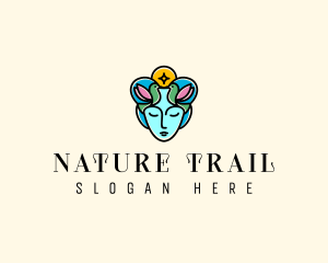 Nature Deity Mother Goddess logo design