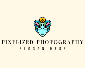 Nature Deity Mother Goddess logo design