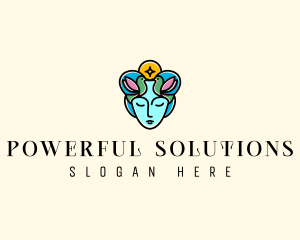 Nature Deity Mother Goddess logo design