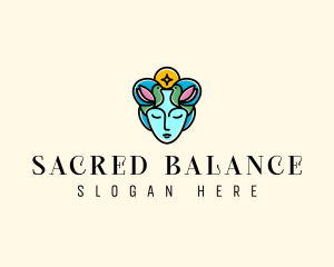 Nature Deity Mother Goddess logo design