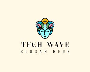 Nature Deity Mother Goddess logo design