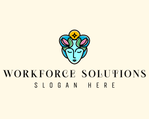 Nature Deity Mother Goddess logo design