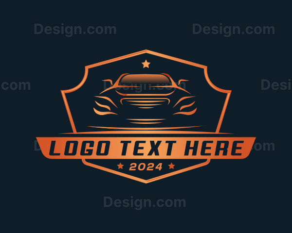 Automotive Sedan Garage Logo