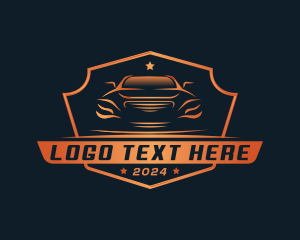 Automotive Sedan Garage Logo