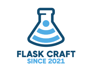 Signal Laboratory Flask logo