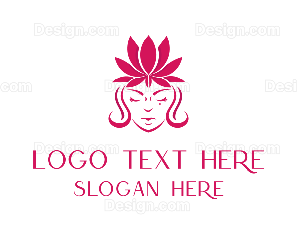 Lotus Beauty Salon Logo