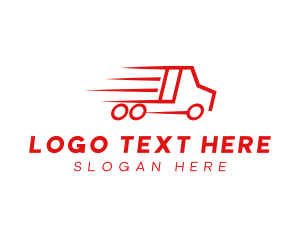 Fast Delivery Truck  logo