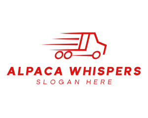 Fast Delivery Truck  logo design