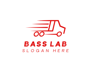 Fast Delivery Truck  logo design