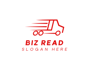 Fast Delivery Truck  logo design