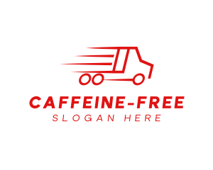 Fast Delivery Truck  logo design