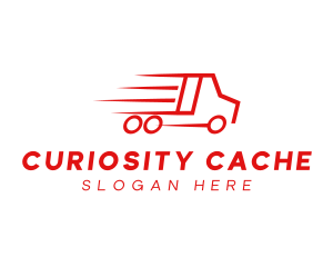 Fast Delivery Truck  logo design