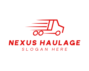 Fast Delivery Truck  logo