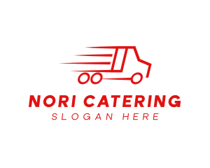 Fast Delivery Truck  logo design