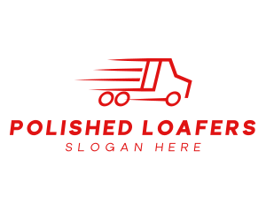 Fast Delivery Truck  logo design