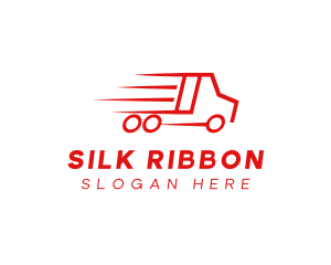 Fast Delivery Truck  logo design