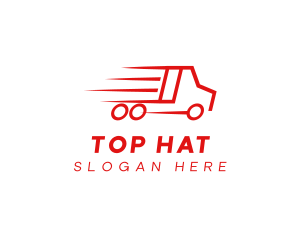 Fast Delivery Truck  logo design