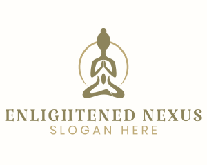 Meditation Yoga Spa logo design