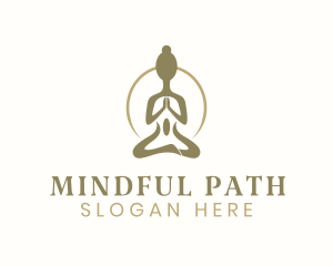 Meditation Yoga Spa logo design