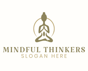 Meditation Yoga Spa logo design