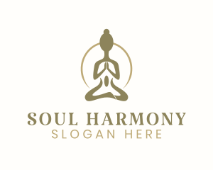 Meditation Yoga Spa logo design