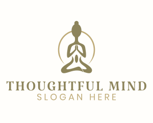 Meditation Yoga Spa logo design