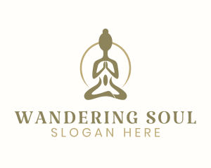 Meditation Yoga Spa logo design