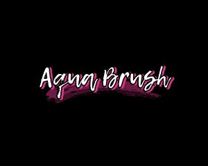 Graffiti Brush Business logo design