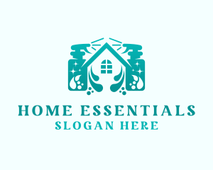 Home Disinfection Spray logo design