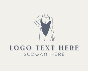 Bikini Female Body logo