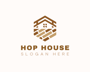 House Brick Flooring logo design