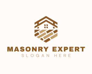 House Brick Flooring logo design