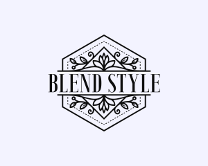 Floral Beauty Styling logo design