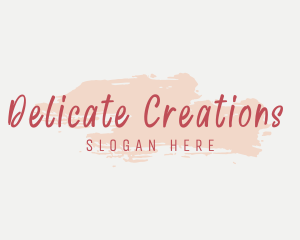 Feminine Signature Business logo design