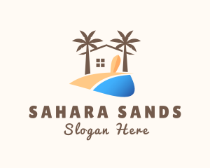 Beach Sand House logo design