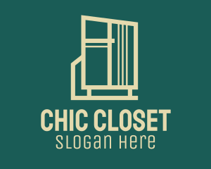 Closet Cabinet Furniture  logo design