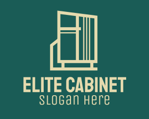 Closet Cabinet Furniture  logo design