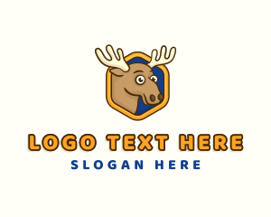 Moose Elk Horns logo