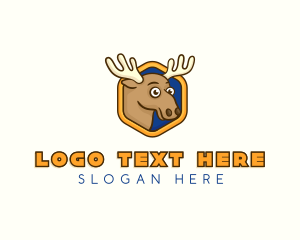 Moose Elk Horns logo