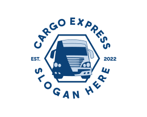 Freight Cargo Truck logo