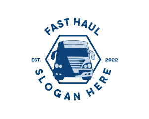 Freight Cargo Truck logo