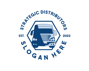 Freight Cargo Truck logo