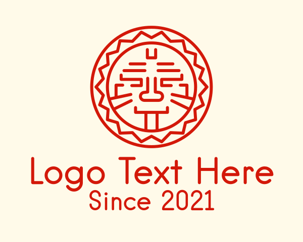 Mayan-culture logo example 4