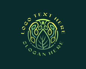 Botanical Leaf Garden  logo